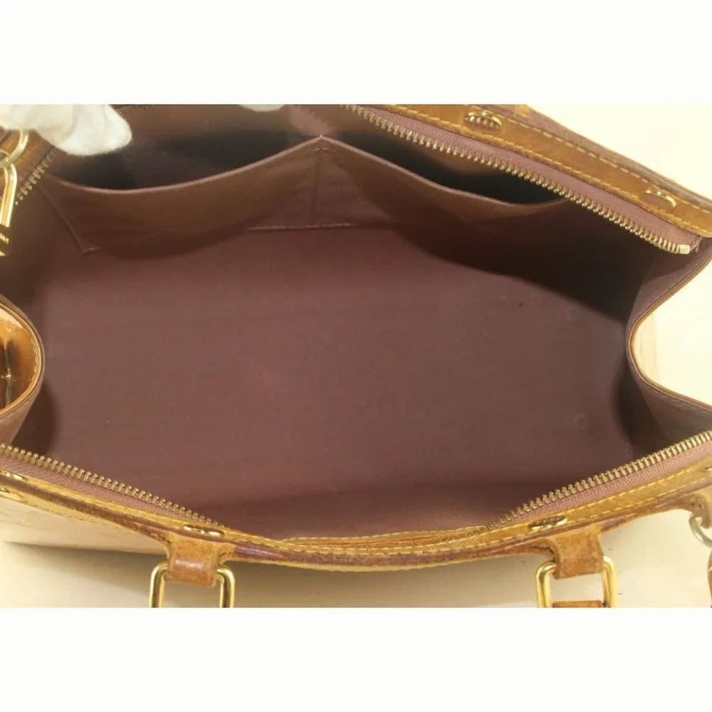Louis Vuitton Nude Monogram Vernis Brea Tote 2way with Strap 9LK725K